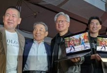 Photo of 黄仁勋访东京秋叶原 与30年前恩人同框