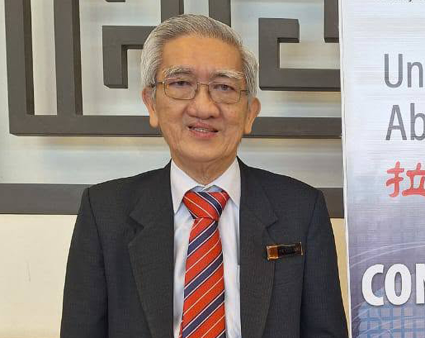拉曼理工大学及拉曼大学教育基金会秘书王辉忠。（取自脸书）