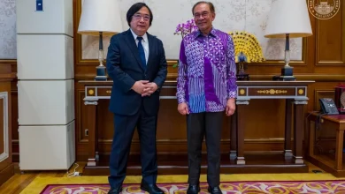 Photo of 安华接见日智库主席  讨论强化亚洲圆桌会议