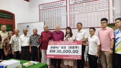 Photo of 林慧英移交3万 助提升广福宫观音亭 