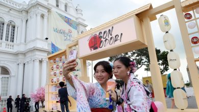 Photo of 旧关仔角变身日本夏祭 万人共舞槟城盆舞节
