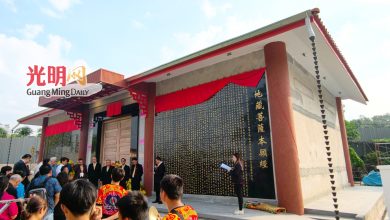 Photo of 紫修阁臺天祠骨灰塔开幕 仍需筹60万经费