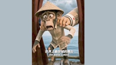 Photo of 中官媒AI影片讽菲演猴戏