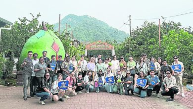 Photo of 外国旅游业者考察霹 体验自然生态文化美食