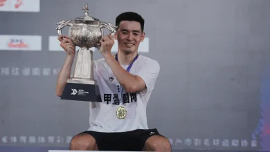 Photo of 【2026郴州林丹杯】大马自由人男单詹俊为  再夺林丹杯平4冠王纪录