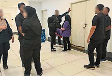 Photo of 购物广场临检 吉移民局捕9外劳
