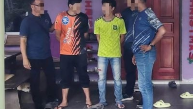 Photo of 园主查看闭路电视揭发 2男企图偷油棕果被捕