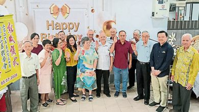 Photo of 【马口艺协理事会就职礼】黄炳霖吁游子 返乡投票决定森未来