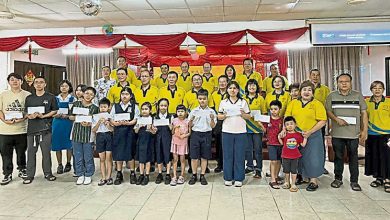 Photo of 【吉玻江夏堂黄氏宗祠颁会员子女奖励金仪式】黄明国:允申请本地大学 拓宽独中生升学前景