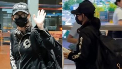 Photo of 谢贤离世后首现身 张柏芝全黑穿搭无声悼念