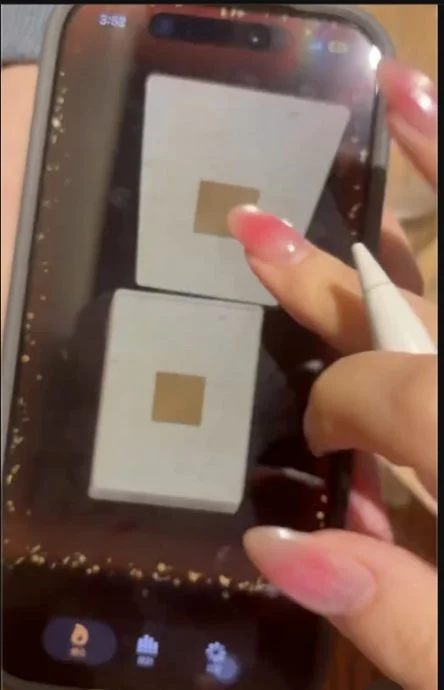 用户只需要选择“金银纸“,再输入想“祭拜”的对象名称,随后向上滑动屏幕,即可完成“焚烧”操作。(视频截图)