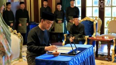 Photo of 【柔佛州选】柔摄政王监誓 翁哈菲兹就任柔大臣