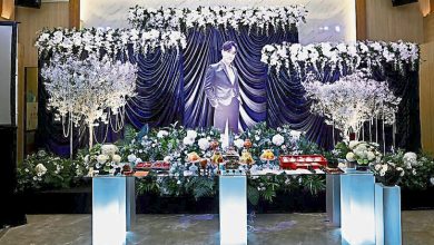 Photo of 傅子纯告别式  星友送别遗孀痛哭