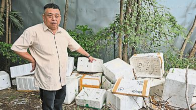 Photo of 空地堆积保丽龙垃圾 雷宝翔：商家限7天内处理