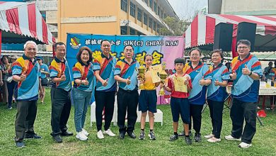Photo of 【侨南小学运动会】郑荣兴吁学生尊重包容 比赛中学坚持增自信
