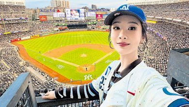 Photo of 杨紫《家业》报捷 赴美国看棒球赛度假