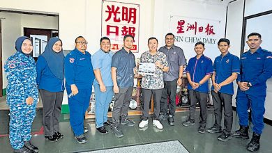 Photo of 民防部队访本报CEO 汇报TAT项目发展