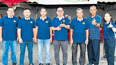 Photo of 十字港益民运动会 罗填水勉学生挑战自我