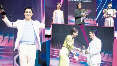 Photo of 《金环奖》颁奖典礼 梦中情“敌”李心洁颁奖 吴京兴奋“马来西亚来值了”
