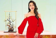 Photo of 钟嘉欣 即兴走Catwalk