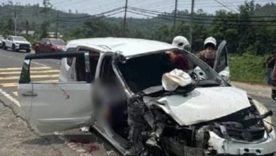 Photo of 女教师命丧车祸 2孩子受伤 罗里司机被扣