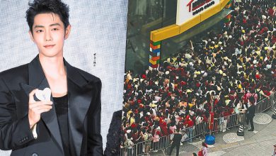 Photo of 肖战香港出席活动 人潮宛如跨年倒数