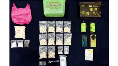 Photo of 侦破毒品案后展开地毯式搜查 警意外挖出烟雾弹