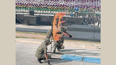 Photo of 8531成员参与游行 民众争赌甲国庆总彩排