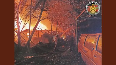 Photo of 3毗邻违章屋烧毁 男子灼伤送医