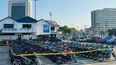 Photo of RXZ集会后警方大执法 184辆违规摩多遭扣押