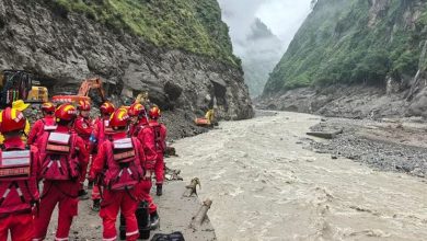 Photo of 【中尼边境泥石流】中国救援队来了 核心灾区惨成废墟