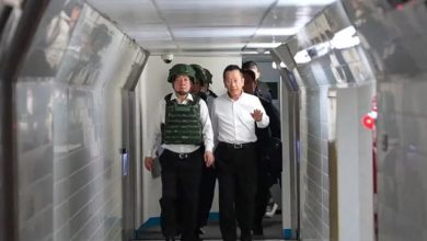 Photo of 汉光演习模拟战时撤离？赖清德戴头盔练“逃生”  乘装甲车奔衡山指挥所