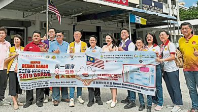 Photo of 五条路礼堂29日捐血运动 目标筹120包血