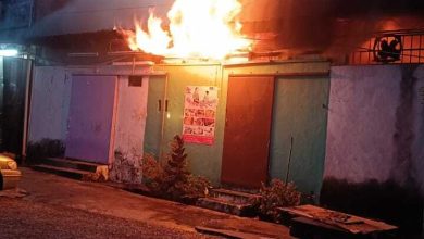 Photo of 大山脚巴刹路店屋失火 3外劳受困获救