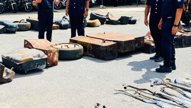 Photo of 严打走私津贴柴油 巴东勿刹警方销毁涉案4车