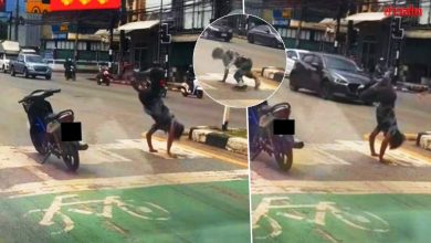 Photo of 骑士红灯前跳街舞 视频逾700万人次观看