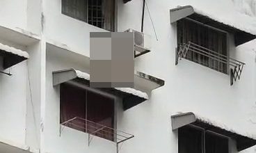 Photo of 双脚悬空坐10楼窗外 消拯员飞扑救女子
