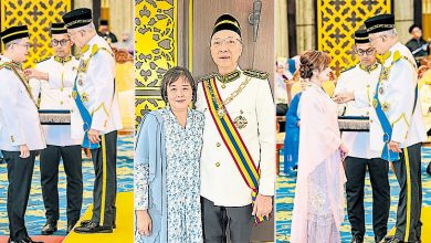 Photo of 甲元首华诞第二及第三批885人受封 3华裔荣膺拿督斯里