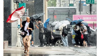Photo of 台多地风雨至少5伤 民众斥无停工停课