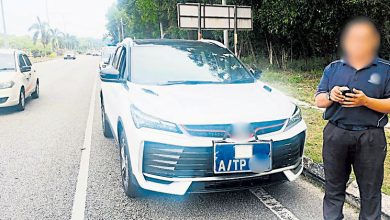 Photo of 贸易车牌逾期 霹交局扣押新车
