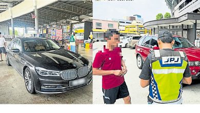 Photo of 没缴路税 车险失效 彭扣12违法豪车