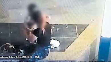 Photo of 新山市厅发监控视频谴责 公共场所乱丢婴儿尿布
