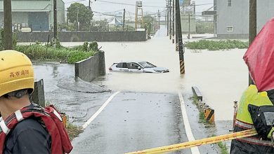 Photo of 台湾南部暴雨成灾 高雄4天降全年一半雨量