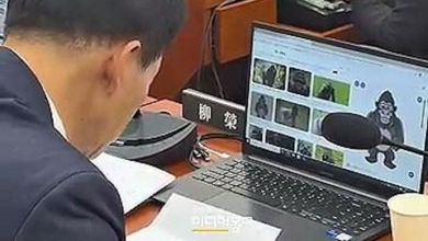 Photo of ​国会会议变美术课？韩议员开会竟画猩猩 遭网怒轰无耻