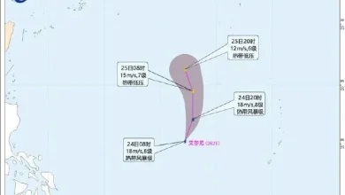 Photo of 新台风“艾莎尼”生成 “四台共舞“或出现
