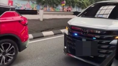 Photo of 疑部长官车呜警笛亮蓝灯开路 内政部:已涉严重违法