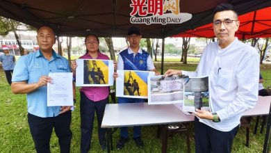 Photo of 武吉班卓篮球场再被破坏 方美铼报警处理