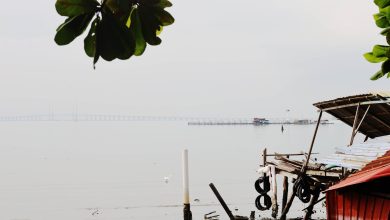 Photo of 烟霾笼罩槟城 能见度一度仅3公里