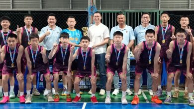 Photo of HOS力挫YUJISAN 勇夺蔡兴洲杯U15男篮冠军