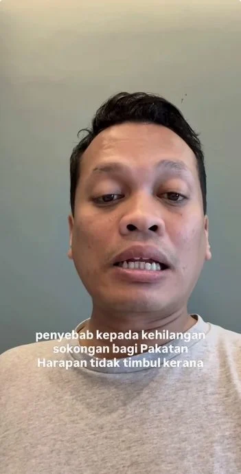 聂纳兹米反驳同心党导致希盟败选的指控,强调同心党未参与森州选。(视频截图)